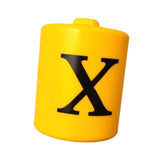 Maxbell Outdoor Rotating Disc Multifunction Slide Parts for Backyard Treehouses Part Yellow