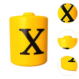 Maxbell Outdoor Rotating Disc Multifunction Slide Parts for Backyard Treehouses Part Yellow