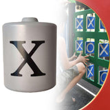 Maxbell Outdoor Rotating Disc Multifunction Slide Parts for Backyard Treehouses Part Gray