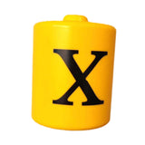 Maxbell Outdoor Rotating Disc Multifunction Slide Parts for Backyard Treehouses Part Yellow L