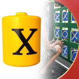 Maxbell Outdoor Rotating Disc Multifunction Slide Parts for Backyard Treehouses Part Yellow L