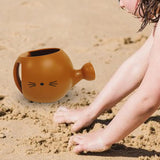 Maxbell Watering Can for Kids Flower Bed Watering Pot for Office Boys Indoor Outdoor Orange