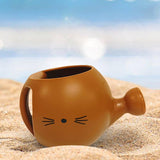 Maxbell Watering Can for Kids Flower Bed Watering Pot for Office Boys Indoor Outdoor Orange