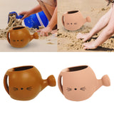 Maxbell Watering Can for Kids Flower Bed Watering Pot for Office Boys Indoor Outdoor Orange