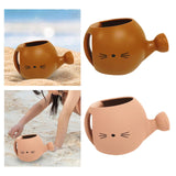 Maxbell Watering Can for Kids Flower Bed Watering Pot for Office Boys Indoor Outdoor Orange