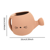 Maxbell Watering Can for Kids Flower Bed Watering Pot for Office Boys Indoor Outdoor Pink