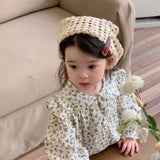 Maxbell Women Crochet Bandana Photo Props Fashion Decoration Gifts Triangle Headwrap Beige