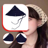 Maxbell Headscarf Gifts Multifunctional Photo Props for Women Girls Headband Blue