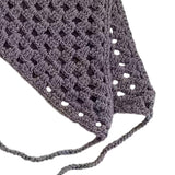 Maxbell Headscarf Gifts Multifunctional Photo Props for Women Girls Headband Gray