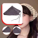 Maxbell Headscarf Gifts Multifunctional Photo Props for Women Girls Headband Gray