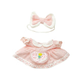 Maxbell 17cm Doll Dress Lovely Dolls Accessories Girls Gift for 15cm 17cm Plush Doll