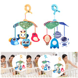 Maxbell Crib Mobile Soft Toy Sensory Learning for Ages 0+ Months Boys and Girls Baby Animals