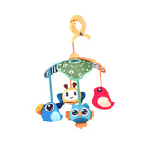 Maxbell Crib Mobile Soft Toy Sensory Learning for Ages 0+ Months Boys and Girls Baby Animals