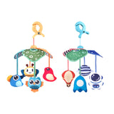 Maxbell Crib Mobile Soft Toy Sensory Learning for Ages 0+ Months Boys and Girls Baby Animals