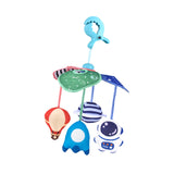 Maxbell Crib Mobile Soft Toy Sensory Learning for Ages 0+ Months Boys and Girls Baby Aerospace