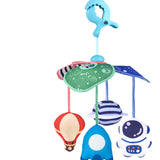 Maxbell Crib Mobile Soft Toy Sensory Learning for Ages 0+ Months Boys and Girls Baby Aerospace