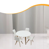 Maxbell Dollhouse Table Chair Set 1:12 Scale Gift for DIY Projects Layout Sand Table