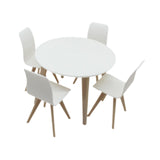 Maxbell Dollhouse Table Chair Set 1:12 Scale Gift for DIY Projects Layout Sand Table