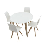 Maxbell Dollhouse Table Chair Set 1:12 Scale Gift for DIY Projects Layout Sand Table