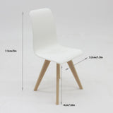 Maxbell Dollhouse Table Chair Set 1:12 Scale Gift for DIY Projects Layout Sand Table