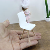 Maxbell Dollhouse Table Chair Set 1:12 Scale Gift for DIY Projects Layout Sand Table