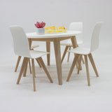 Maxbell Dollhouse Table Chair Set 1:12 Scale Gift for DIY Projects Layout Sand Table