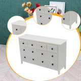 Maxbell 1:12 Dollhouse Miniature Storage Cabinet Dollhouse Furniture Accessories