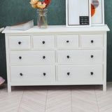 Maxbell 1:12 Dollhouse Miniature Storage Cabinet Dollhouse Furniture Accessories