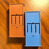 Maxbell 1:12 Scale Dollhouse Miniature Kitchen Cabinet for Pretend Play Toys Bedroom Brown