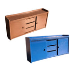 Maxbell 1:12 Scale Dollhouse Miniature Kitchen Cabinet for Pretend Play Toys Bedroom Brown