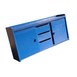 Maxbell 1:12 Scale Dollhouse Miniature Kitchen Cabinet for Pretend Play Toys Bedroom Blue