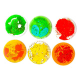 Maxbell 6 Pieces Sensory Soft Gel Liquid Toys Fidget Liquid Motion Toys for Children Circle