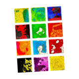 Maxbell 12x Sensory Soft Gel Liquid Toys Gifts Liquid Motion Toys for Teens Children Square