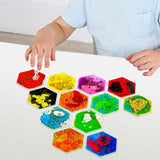 Maxbell 12x Sensory Soft Gel Liquid Toys Gifts Liquid Motion Toys for Teens Children Hexagon