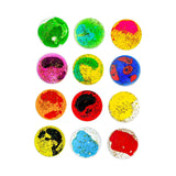 Maxbell 12x Sensory Soft Gel Liquid Toys Gifts Liquid Motion Toys for Teens Children Circle