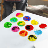 Maxbell 12x Sensory Soft Gel Liquid Toys Gifts Liquid Motion Toys for Teens Children Circle