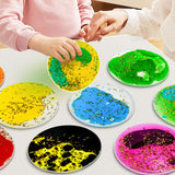 Maxbell 12x Sensory Soft Gel Liquid Toys Gifts Liquid Motion Toys for Teens Children Circle