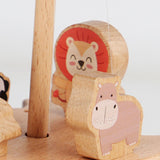 Maxbell Baby Rotating Toy Brain Development Wooden Toy for 12-18 Months Party Favors