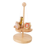 Maxbell Baby Rotating Toy Brain Development Wooden Toy for 12-18 Months Party Favors