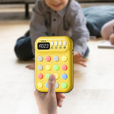 Maxbell Kids Focus Training Toy Preschool Portable Activity Educational Learning Toy Yellow