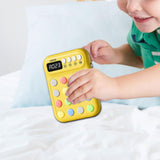 Maxbell Kids Focus Training Toy Preschool Portable Activity Educational Learning Toy Yellow