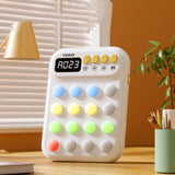 Maxbell Kids Focus Training Toy Preschool Portable Activity Educational Learning Toy White