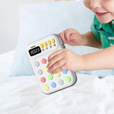 Maxbell Kids Focus Training Toy Preschool Portable Activity Educational Learning Toy White