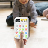 Maxbell Kids Focus Training Toy Preschool Portable Activity Educational Learning Toy White