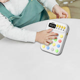 Maxbell Kids Focus Training Toy Preschool Portable Activity Educational Learning Toy White