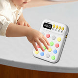 Maxbell Kids Focus Training Toy Preschool Portable Activity Educational Learning Toy White