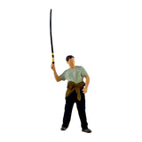 Maxbell 1/64 Scale Male Angler Figure Photography Props Decoration Fishing Character Casting Fishing Rod