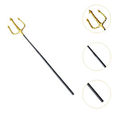 Maxbell Trident Gifts for Halloween Decor Sturdy Versatile Cosplay Role Play 48 inch Black