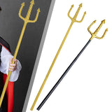 Maxbell Trident Gifts for Halloween Decor Sturdy Versatile Cosplay Role Play 48 inch Black