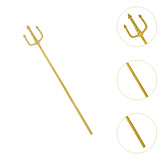 Maxbell Trident Gifts for Halloween Decor Sturdy Versatile Cosplay Role Play 48 inch Gold